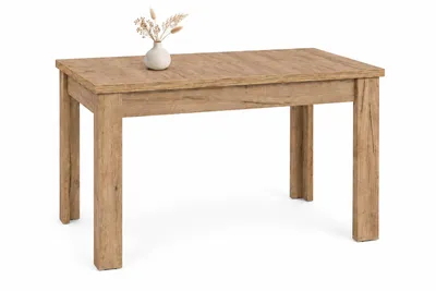 Zdjęcie produktu dla Stół rozkładany INSPIRO C-2, wymiary 120–160 × 80 cm, blat z drewna dębowego Cremona