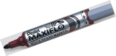 Image de Marqueur pour tableaux blancs Maxiflo 2,5mm pointe ogive marron Paquet de 12 pièces