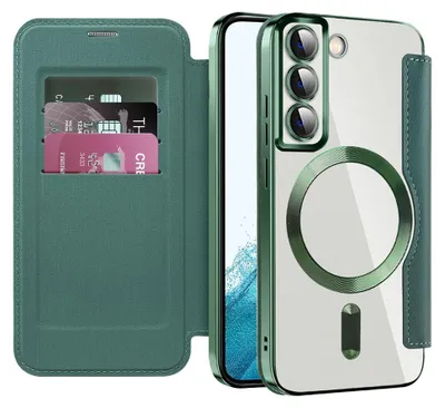 Obrázek produktu pro Techsuit – pouzdro SmartMag Book pro Samsung Galaxy S22 5G – zelené