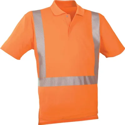Produktbild von Watex Warnpoloshirt Gr. L leuchtorange
