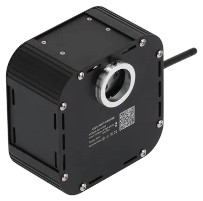 Obrázek produktu pro Sada optických LED světel RGBW o výkonu 50 W s dotykovým ovladačem a ovládáním přes Bluetooth/aplikaci, pro vnitřní dekoraci, EU 100–240 V