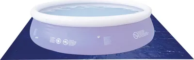 Produktbild von Avenli Bodenschutzplane / Unterlegfolie 390x390cm für Pools bis zu Ø 360-366 cm