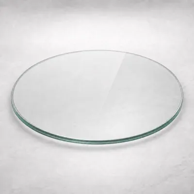 Produktbild von Glasplatte TERRY 80cm Rund 8mm Gehärtetes Glas