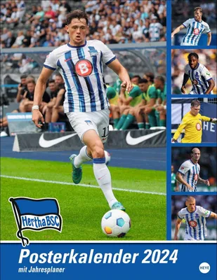 Produktbild von Hertha BSC Posterkalender 2025