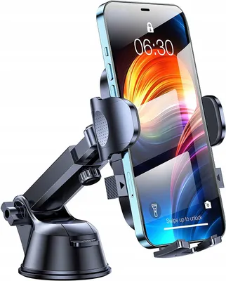 Produktbild von 3-in-1 Auto Handyhalterung für Armaturenbrett und Windschutzscheibe