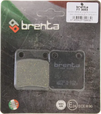 Image de Plaquettes de frein Brenta 3083 organiques avant pour Daelim Delfino Tapo Cordi 50 / Altino DLX Otello S2 125