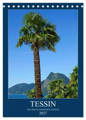 Produktbild von Tessin (Tischkalender 2027 DIN A5 hoch), CALVENDO Monatskalender