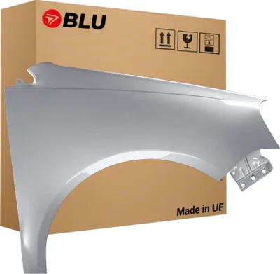 Produktbild von BLU Kotflügel Passend für VW Volkswagen Polo 9N3 IV 4 LIFT LA7W Rechts Silber ReflexSilber | 2005-2009 | Vorderseite Vorne | Lackiert | Einbaufertig