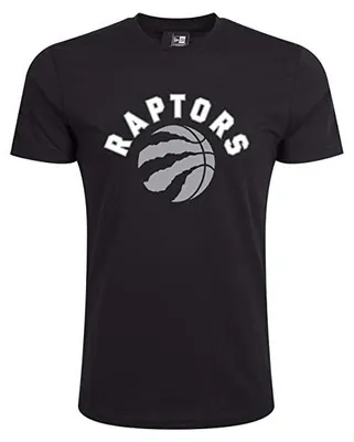 Image de T-Shirt NBA Toronto Raptors New Era Team logo Noir