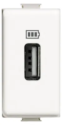 Immagine prodotto di Bticino Matix Presa USB Tipo A Caricabatterie 5 Volt AM5285C1