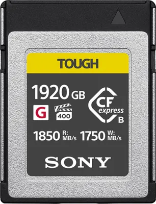 Zdjęcie produktu dla Sony CFexpress typu B     1920 GB Tough                  CEBG1920T