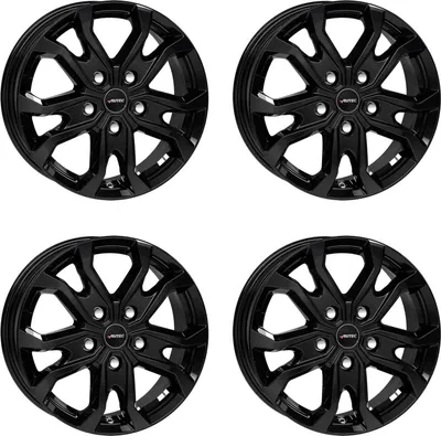 Produktbild von 4 Autec Kiso Felgen 7x17 5x108 SW für Toyota Proace Aluräder5x108 SW für Toyota Proace Aluräder