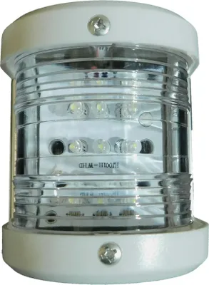 Produktbild von LED-Positionslaterne 12V LED 0,54W weiß oder schwarzes Gehäuse : Weiß Heck Licht weiß