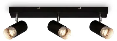 Produktbild von Spotlight, black-chrome matt, excl. 3xGU10/max.9W