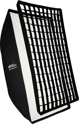 Produktbild von Walimex pro Essential Striplight Softbox 80 x 120 cm, Lichtformer um 360° drehbar, einfacher Aufbau, inkl. Grid, Bowens Adapter und Transporttasche, ideal für Produkt- und Peoplefotografie