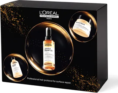 Zdjęcie produktu dla Zestaw L'Oréal Professionnel Paris ABSOLUT REPAIR, 3 produkty