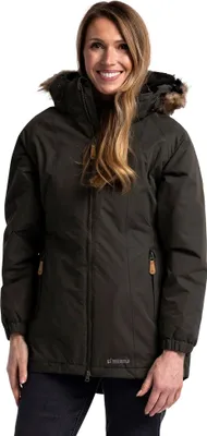 Obrázek produktu pro Trespass dámská parka Celebrity, zateplená, delší délka TP4190 (2XL) (tmavě třešňová)