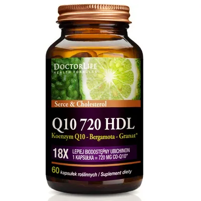 Immagine prodotto di Doctor Life Coenzima Q10 720 HDL, 60 compresse /