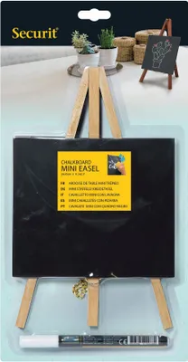 Zdjęcie produktu dla Securit MNI-B-KR-1, 240 x 150 mm, Melamina, Metal, Żywica, Drewno, Buk