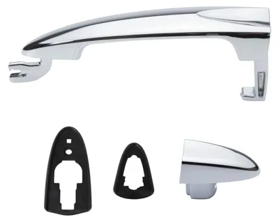 Productafbeelding van Deurgreep Rechts Voor - Chroom - Specifiek Voor Lancia Ypsilon 2003-2011