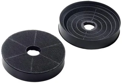 Produktbild von Aktiv-Kohlefilter - Ersatz für Amica KF 17146 Dunstabzugshaubenzubehör für KH 17190 E, IH 17200 E, KH 17180 E, KH 17181 E, FH 17161 E / Rundfilter / schwarz