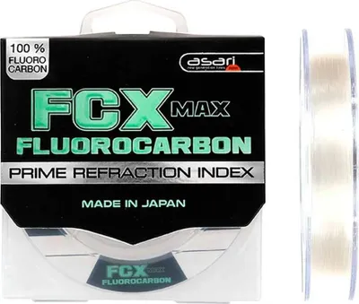 Obrázek produktu pro Asari Fcx Max Fluorocarbon 100 m, průhledný, 0,330 mm, průhledný, 0,330 mm