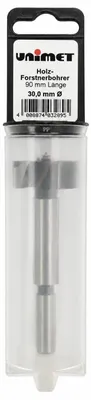 Produktbild von Holz-Forstnerbohrer 30 mm x L 90 mm Präzisionsbohrer Möbelbau Nurfräser