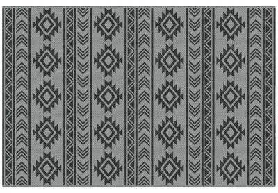 Image de Tapis d'extérieur, imperméable, protection UV, couleur noire