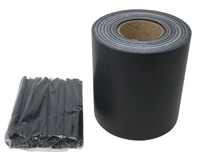Produktbild von Sekey PVC Sichtschutzstreifen für Doppelstabmatten 50m x 19cm, Anthrazit