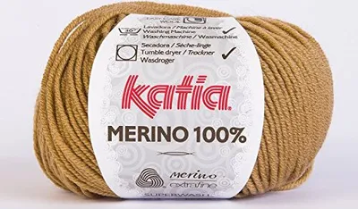 Produktbild von MERINO 100% von Katia - (57) - 50 g / ca. 102 m Wolle