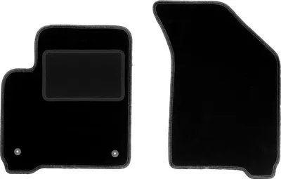 Immagine prodotto di Wielganizator tappetini auto velours anteriori adatto per Fiat Freemont (2011-2016, 7 persone) neri, set 2 pz, con fissaggi
