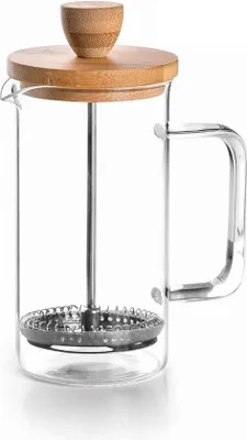 Produktbild von Kaffeebereiter aus Edelstahl schwarz
