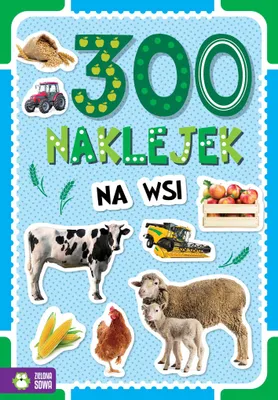 Produktbild von 300 Aufkleber Auf dem Land, Grüne Eule