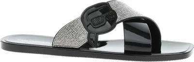 Obrázek produktu pro Dámské pantofle Karl Lagerfeld KL80004S V0S black rubber w-silver 36