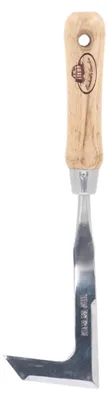 Produktbild von Fugenkratzer aus Edelstahl mit Eschenholzgriff für Garten und Pflaster
