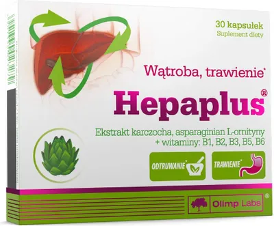 Obrázek produktu pro OLIMP HepaPlus Trávení jater 30 kapslí.