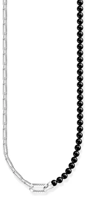 Produktbild von Thomas Sabo Kette Damen KE2179-507-11-L55V Silber schwarz