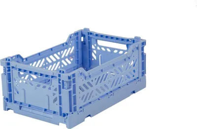 Produktbild von Aykasa Faltbox Klappbox BABY BLUE hellblau mini