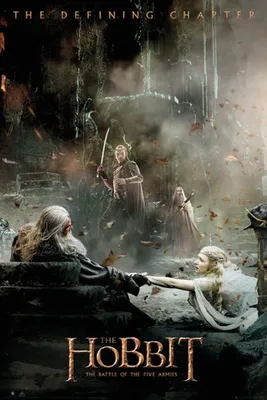 Produktbild von Hobbit, The - Poster - BOTFA - Aftermath