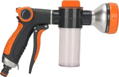 Productafbeelding van 8 Modi Hogedruk Multifunctionele Waterspuitmachine Tuinbewatering Schuimsproeier Bewateringsapparatuur Tuinbenodigdheden (Voortrekker)
