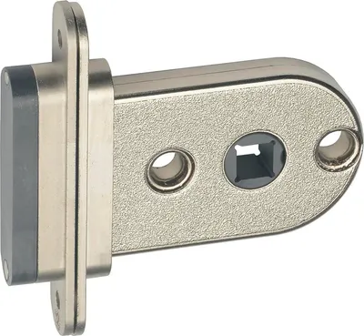 Produktbild von JUNIE Magnetschloss mit Seitenriegel, Dornmaß 40mm, Zamak vernickelt