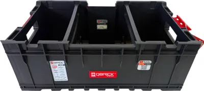 Image de Qbrick System ONE Box 1.0 Plus Bac empilable 576 x 359 x 237 mm 35 l (ancienne version) + cloisons