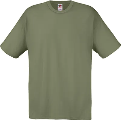 Produktbild von Fruit of the Loom - Kids Original Tee - Classic Olive - 164