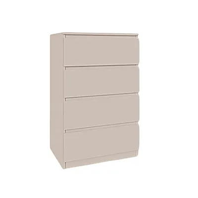 Produktbild von YUMEBLY Kommode mit 4 Schubladen | Schubladenschrank 61x97x40 cm | Für Schlafzimmer, Wohnzimmer, Büro, Kinderzimmer | Modern & geräumig | Kashmir