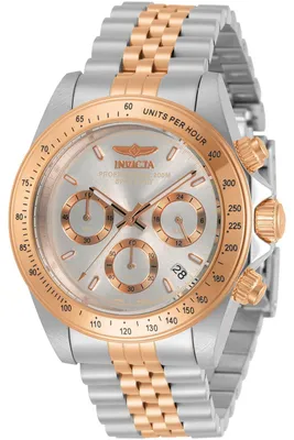 Obrázek produktu pro Invicta Speedway 30995 Pánské Hodinky - Quartz Hnutí - Nerezová Ocel se Stříbrným Ciferníkem - 39 mm