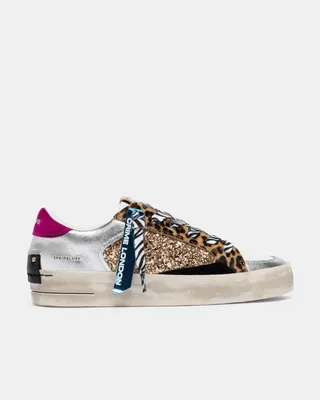 Image de Baskets "Crime London" pour femmes. Modèle "Sk8 Deluxe", référence 23107AA9, coloris "Electric Safari"