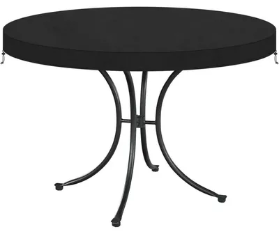 Obrázek produktu pro Ochranný kryt pro ohniště a venkovní stůl, kulatý, průměr 102 cm, výška 10 cm. Voděodolný, odolný vůči UV záření, vyroben z tkaniny Oxford 420D