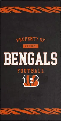 Produktbild von NFL Strandtuch PROPERTY OF Cincinnati Bengals Football