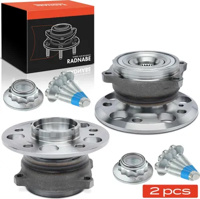 Produktbild von Frankberg 2x Radnabe Radlagersatz Hinten für Mercedes-Benz W204 C204 S204 C209 C218 C219 X218 VF211 W211