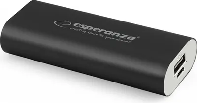 Obrázek produktu pro Esperanza Power Bank Hadron 4400Mah černá